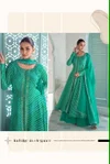 Vanilla By Gulkayra Chinon Printed Embroiderey Readymade Suits