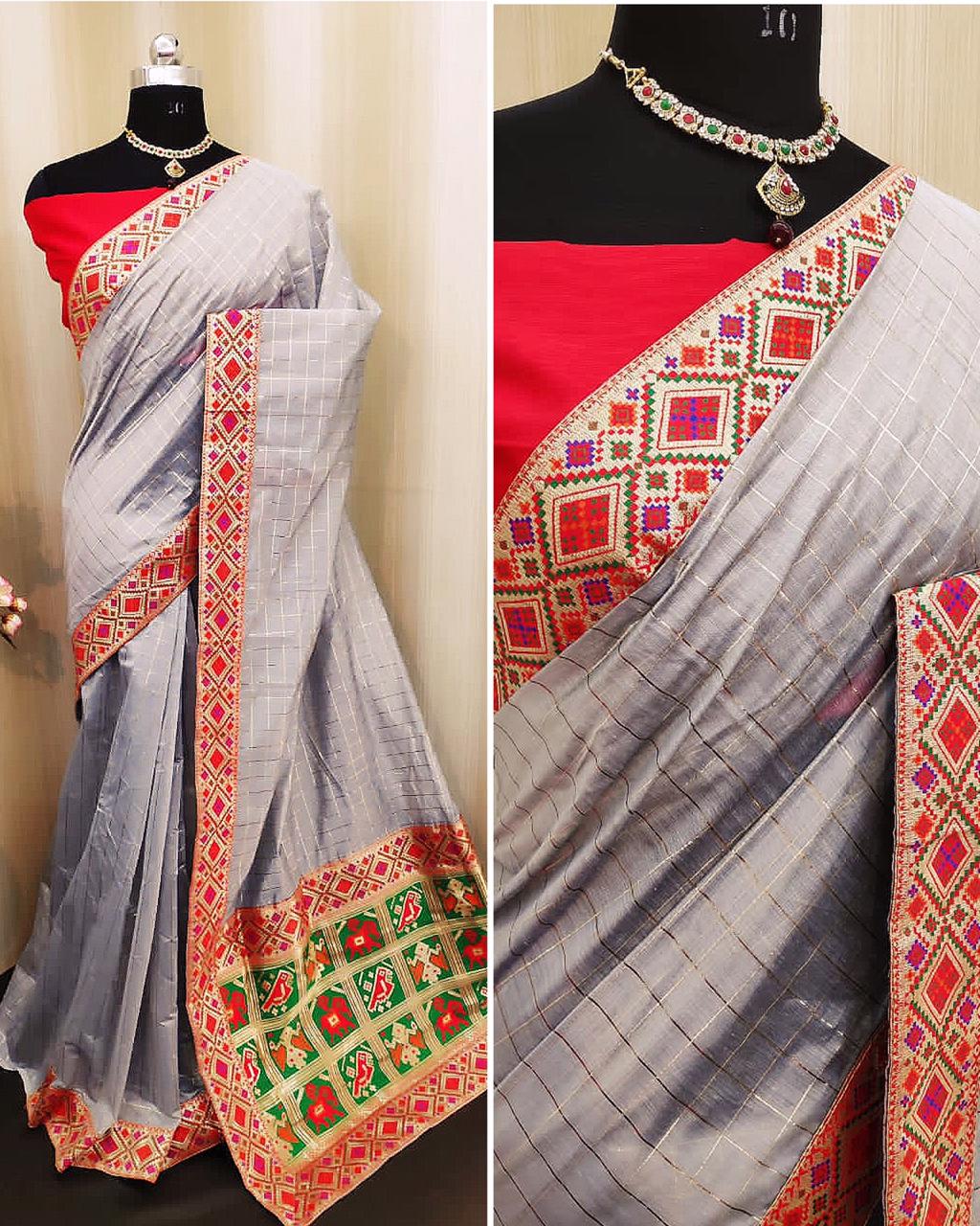 Amar Kalyani Heavy Chanderi Cotton Designer Pallu Saree Golden Jari With Jacquard Blouse  Collection 