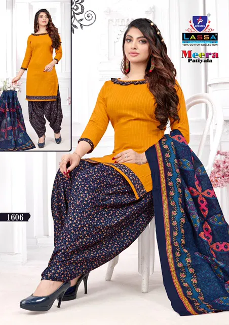 Arihant Lassa Meera 16 Latest Fancy Designer Regular Casual Wear Patiala Printed Dress Material Collection
