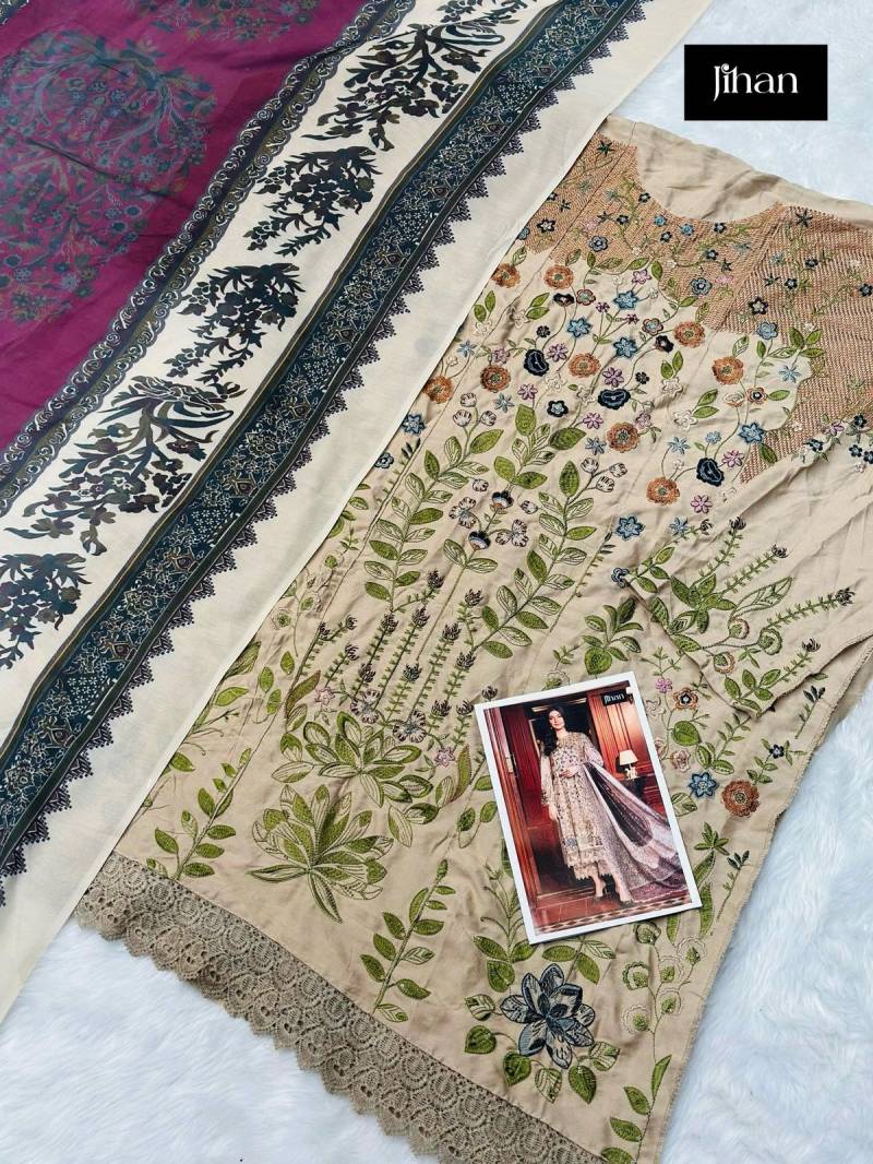 Jihan Chevron 3638 Cotton Dupatta Pakistani Pakistani Suits Wholesalers In Delhi