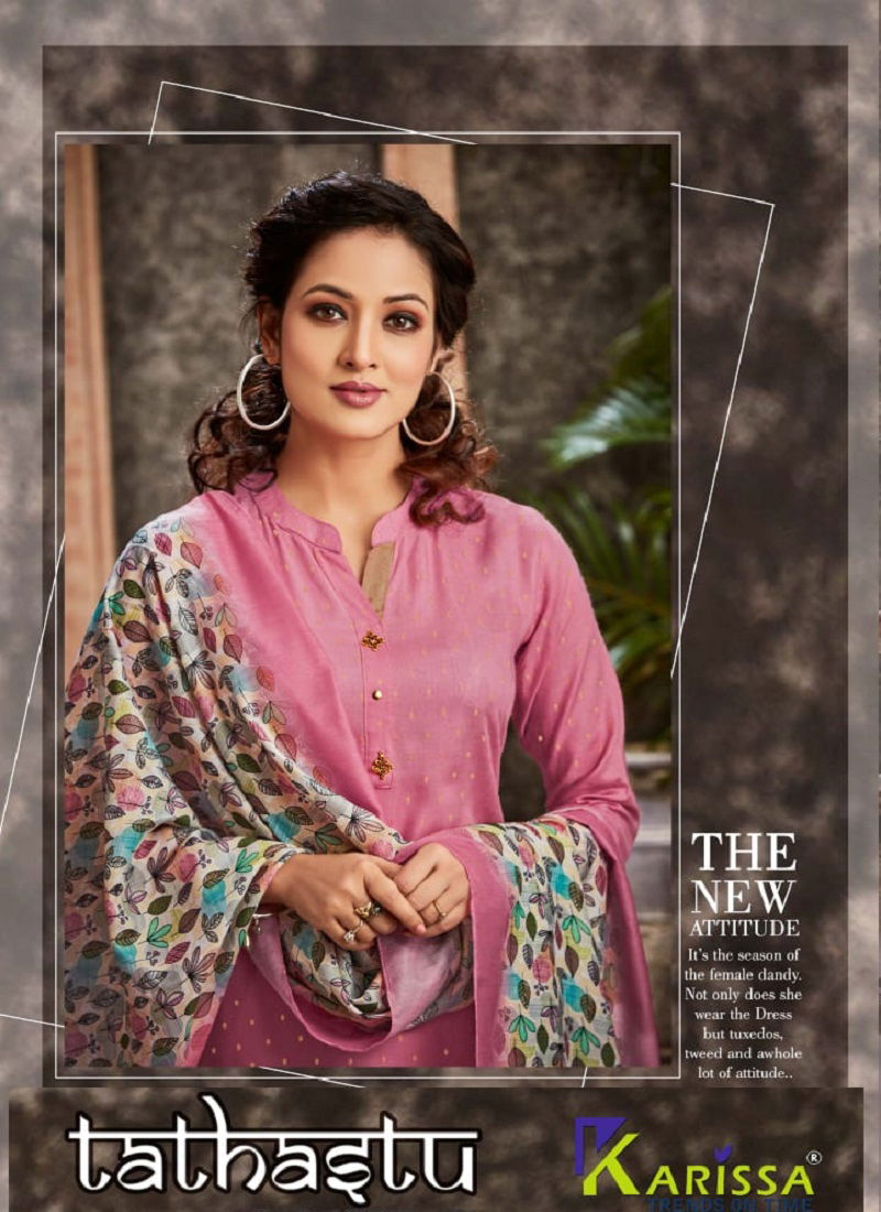 Karissa Tathastu Latest Casual Wear Designer Stylish Ready Made Dress Collection 