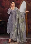 Dishita By T&M Simmer Tissue Embroidery Dress Material Orders In India