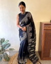SF 670 Soft Linen Designer Sarees Wholesale Clothing Suppliers In India