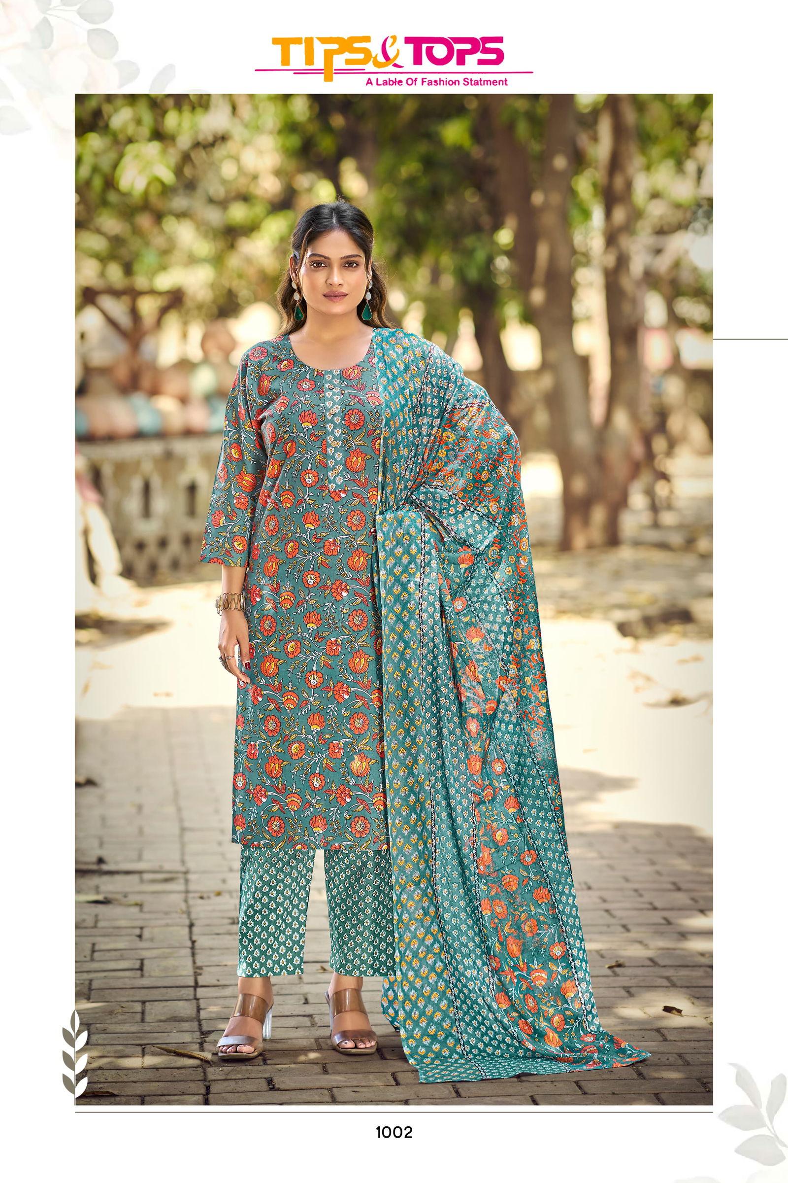 Summer Fashion Vol 9 By Tips And Tops Cotton Kurti With Bottom Dupatta Wholesale Online