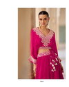 Qayaamat By Sayuri Stylist  Indo Western Lehenga Choli Wholesale Online
