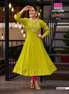 Aurelia Vol 1 By Diya Trends Rayon Anarkali Kurtis Wholesale Price In Surat
