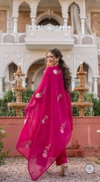 KF 5033 Kalaai Chanderi Wholesale Kurti With Bottom Dupatta Suppliers In Mumbai
