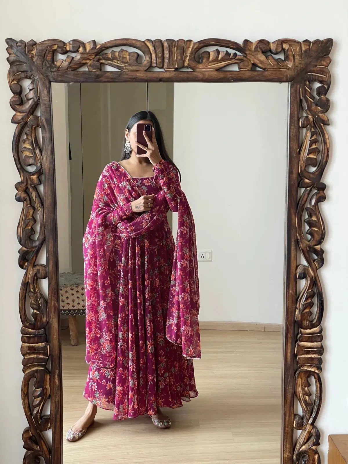 Ka 1021 Premium Readymade Designer Gown-Dupatta Catalog