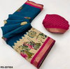 Rajyog Riyasat Mangalgiri Cotton Beautiful Printed Saree Online Wholesale
