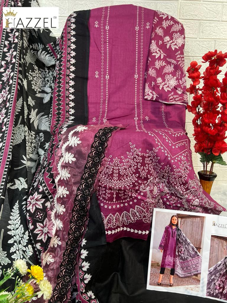 M Prints Basics Hit Colour By Hazzel Cotton Pakistani Salwar Suits Catalog