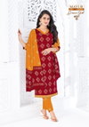 Dream Girl Vol 4 By Mayur Cotton Kurti Bottom With Dupatta Wholesale Market In Surat
