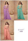 Noor By Gulkayra Designer Simar Silk Embroidery Indo Western Wholesale Online
