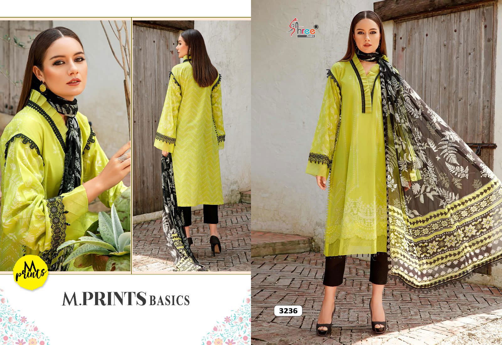 M prints By Shree Fabs Cotton Print Pakistani Salwar Kameez Catalog