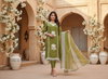 Naisha K 319 Pure Roman With Patch Kurti With Pant Dupatta Wholesale Market In Surat