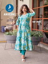 Anveshi By Kaya Vertican Printed Wholesale Kurti With Bottom In India
