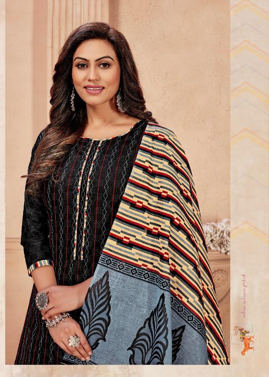 Balaji Niharika Casual Daily Wear Cotton Printed Latest Dress Material Collection
