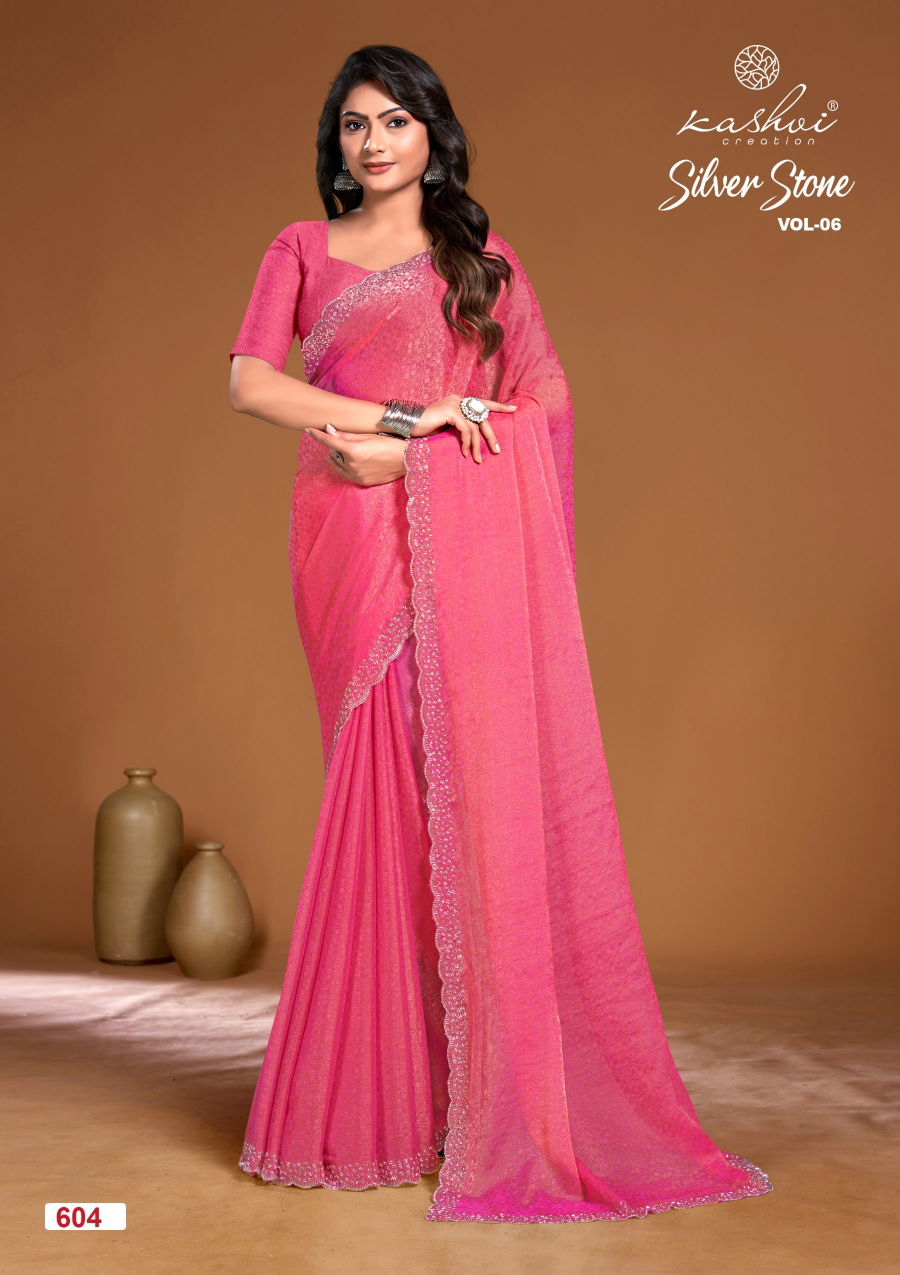 Silver Stone Vol 6 By Kashvi Silk Saree Wholesale In India