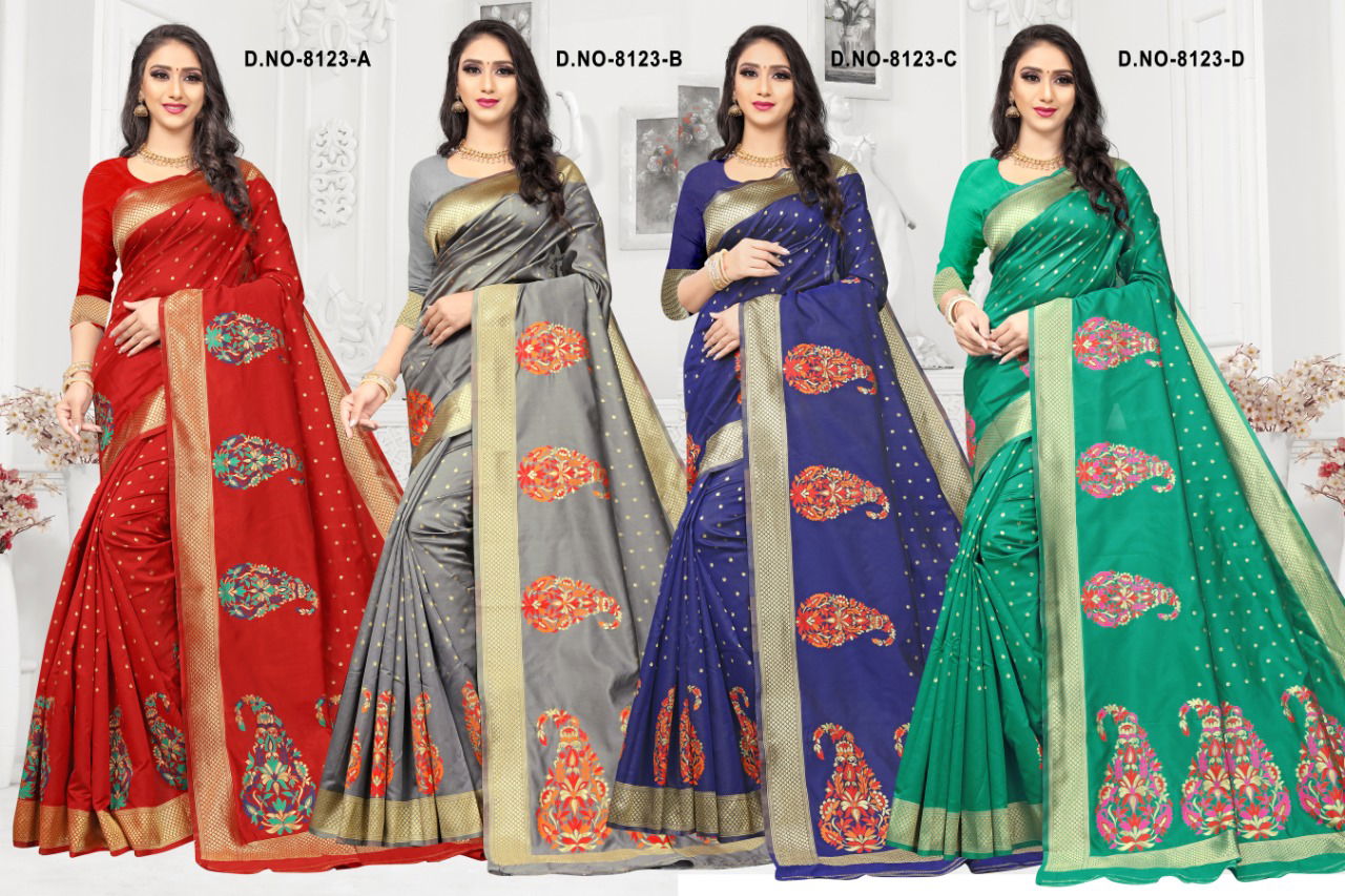 New Launch Of Stylish Festive Wear Handloom Silk Saree Collection 
