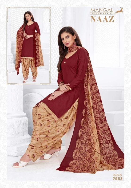 Mangal Shree Naaz 2 Fancy Regular Wear Cotton Printed Dress Material Collection