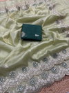 Vt 812 T Gold Crush Embroidery Worked Designer Saree Online Wholesale