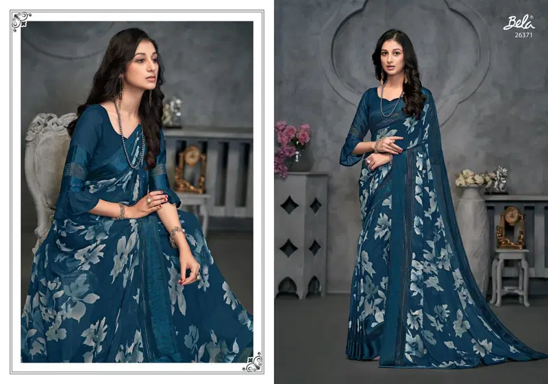 Christy Vol 21 By Bela Printed Saree Wholesale Clothing Suppliers In India