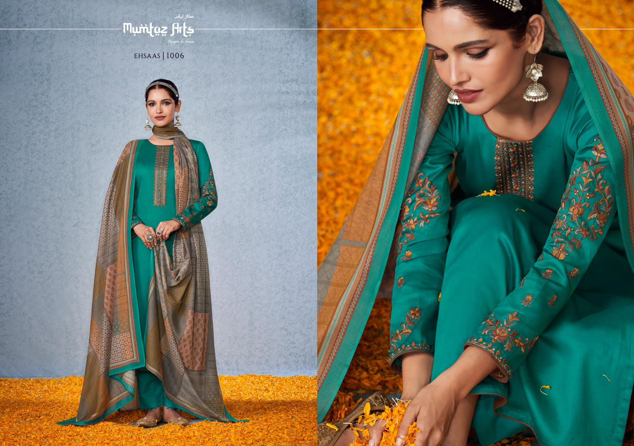 Mumtaz Art Ehsaas Digital Print Exclusive Salwar Kameez Catalog