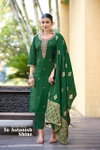 Heer By Ossm Viscose Roman Silk Online Kurti With Bottom Dupatta Wholesale Market
