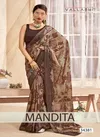Manditi By Vallabhi Brasso Printed Online Daily Wear Saree Wholesale