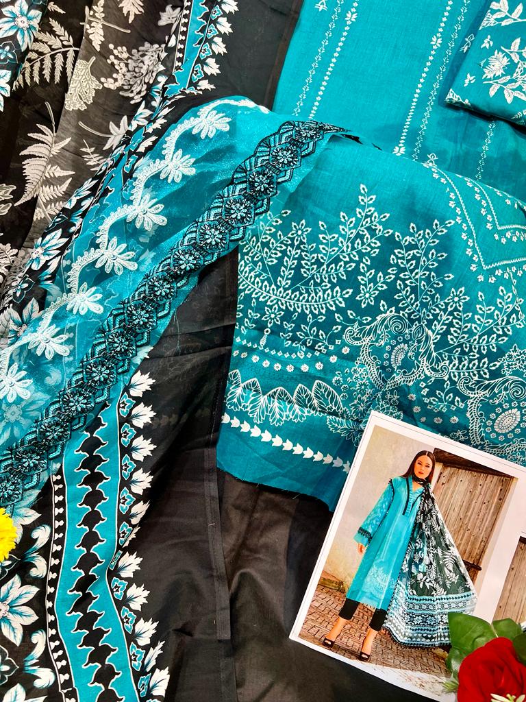 M Prints Basics Hit Colour By Hazzel Cotton Pakistani Salwar Suits Catalog