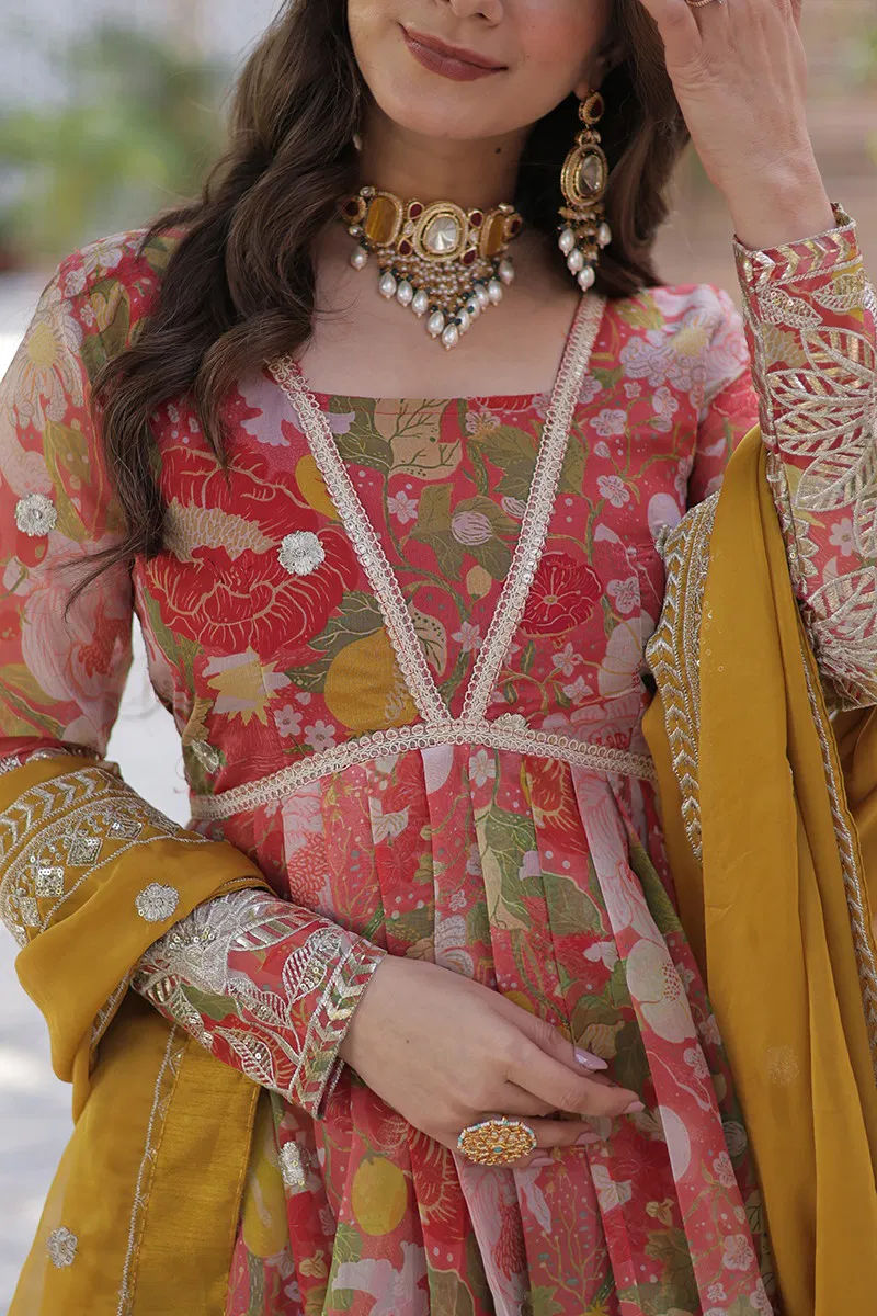 Jf 2488 89 Designer Russian Silk Gown With Dupatta Wholesale Market In Surat
