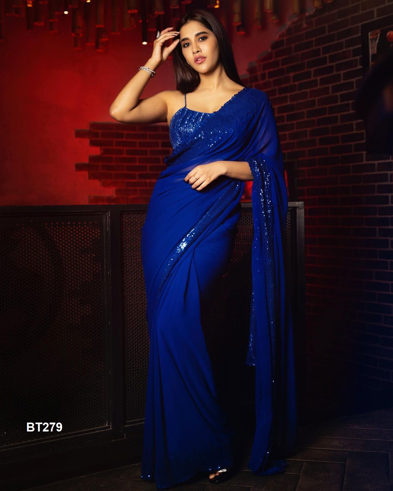 BT 279 Georgette Party Wear Saree Exporters In India