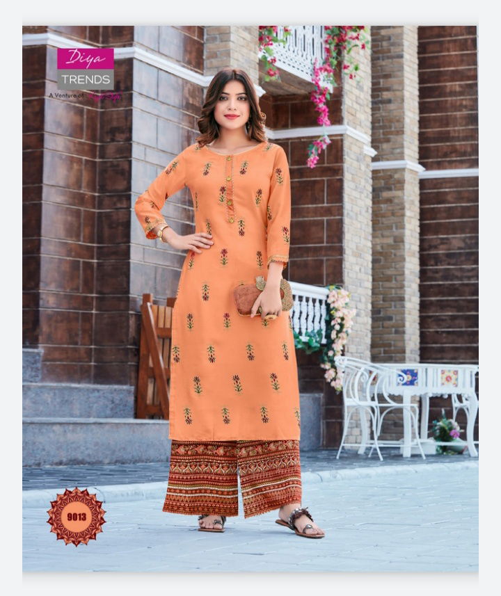 Bibas 9 Designer Fancy latest Designer Festive Wear Kurti With Bottom Collection
