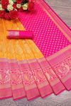 Yellow Sparow By Aab Designer Soft Lichi Silk Sarees Catalog
