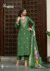 Nora Vol 4 By Karissa Fancy Viscose Wholesale Kurti With Bottom Dupatta In India