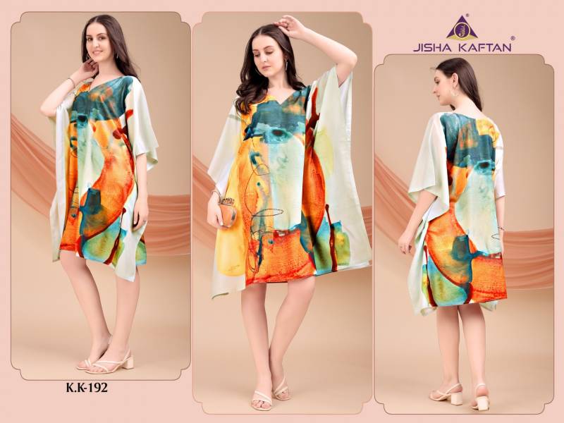 Kaftan Vol 12 By Jisha Poly Crepe Kaftan Wholesale Suppliers In Mumbai