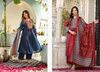 Naisha K 144 Cotton Fancy Neck Kurti Bottom With Dupatta Suppliers In India