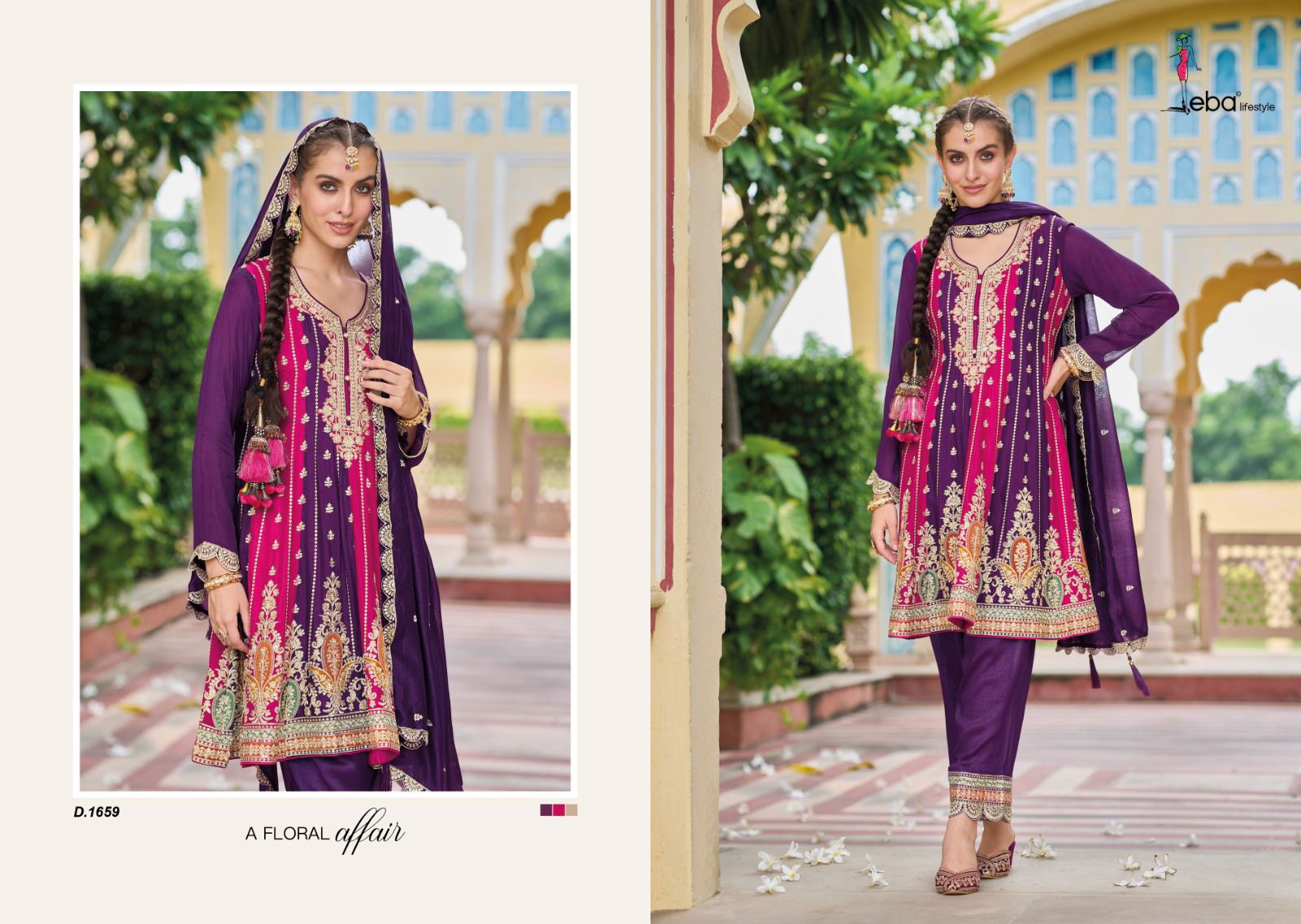 Barbie Vol 2 By Eba Heavy Silk Wedding Wear Readymade Suits Wholesale Shop In Surat
