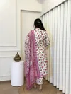 Kamini 2 Cotton Slub Floral Printed Wholesale Kurti With Bottom Dupatta In India
