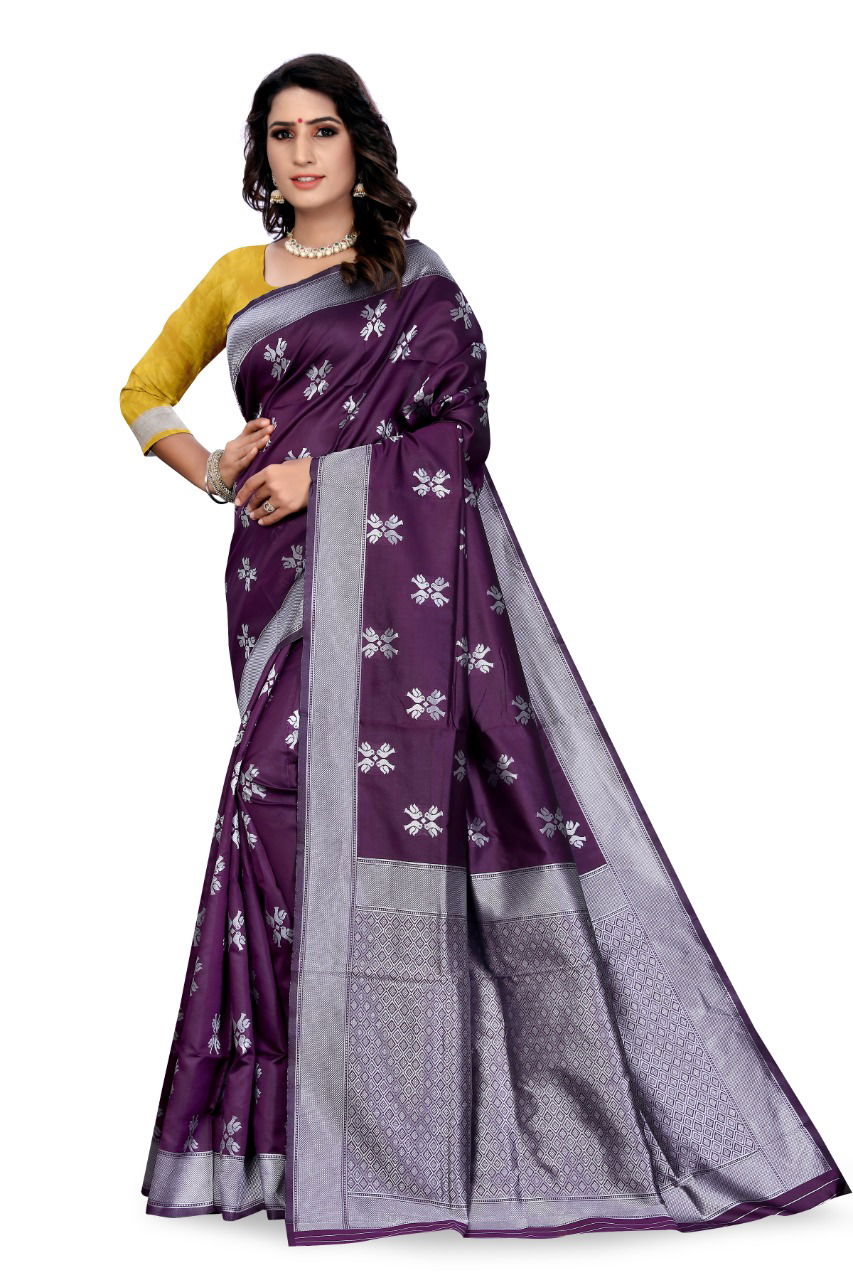 Latest Designer Party Wear Pure Silk Saree Collection 