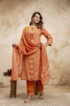 Naisha K 129 Cotton Printed Readymade Suits Wholesale Online