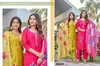 Naisha K 78 Roman Silk Kurti Bottom With Dupatta Online Wholesale