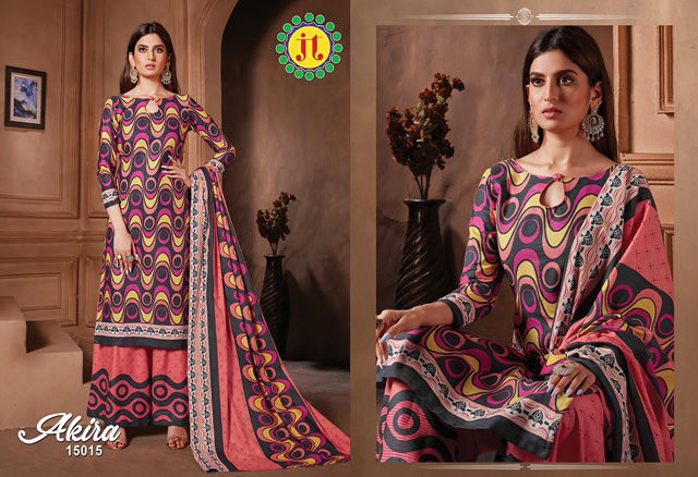 Jt Akira 15 Latest Collection Of Pure Cotton Printed Dress Material