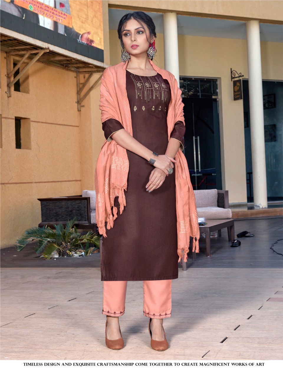 Vitara Ultron Fancy Designer Festive Wear Kurti With Pant And Dupatta Readymade Collection
