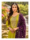 Gopika By Aanchi Vichitra Silk Ladies Anarkali Kurtis Set Wholesale Market In Surat
