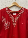 Naisha K 340 Roman Silk Embroidery Kurti With Pant Dupatta Exporters In India