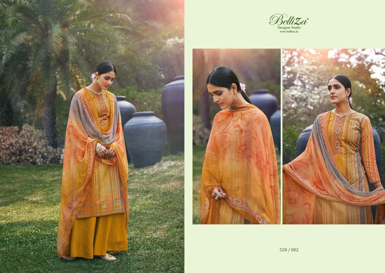 Belliza Nazrana 9 Latest Regular Wear Digital Printed Cotton Dress Material Collection