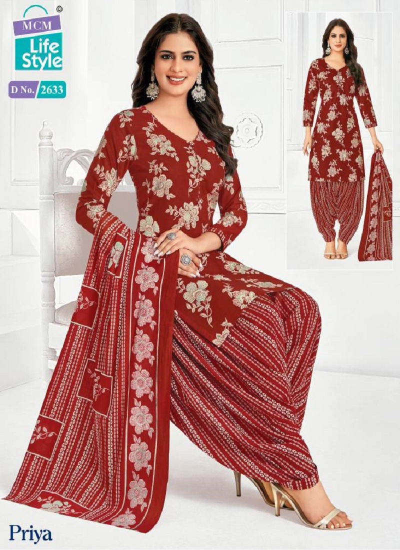 Priya Patiyala Special Vol 26 By Mcm Cotton Dress Material Wholesalers In Delhi