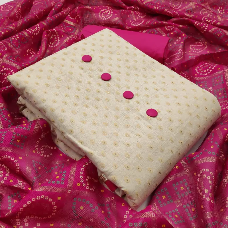 Sc 5001 Latest Khadi Cotton Casual Wear Designer Dress Material Collection