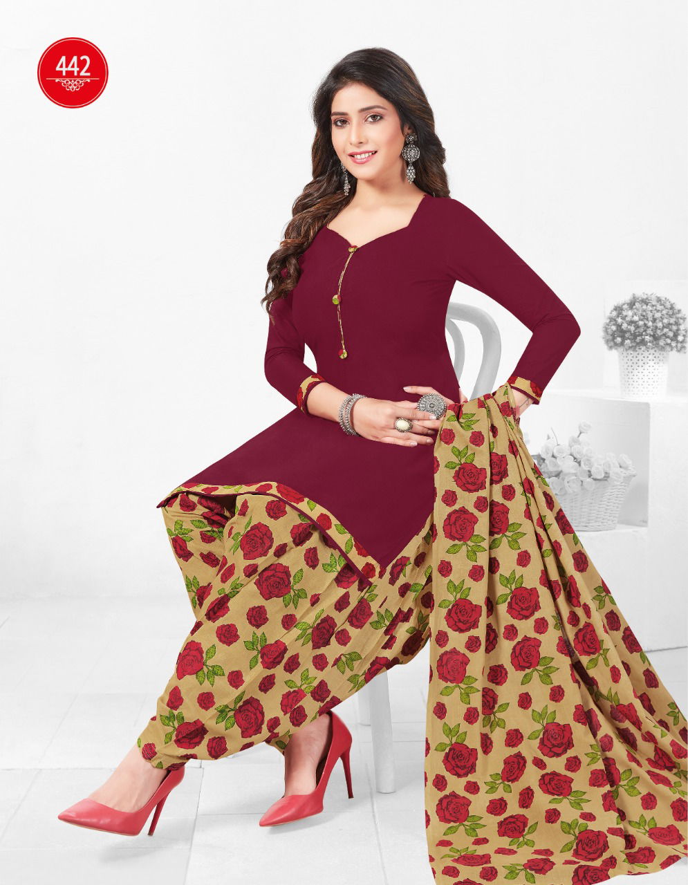 Kuber Geet Patiyala Vol 5 Latest Designer Pure Cotton Printed Dress Material Collection 