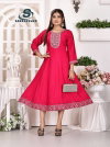 Anarkali Vol 1 By Sankheswer Roman Silk Anarkali Kurtis Wholesale Shop In Surat